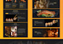 design restaurant website with restaurant menu